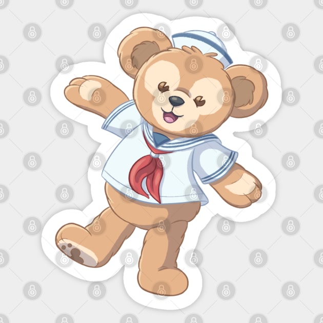 Duffy Sticker by jfeldmanart